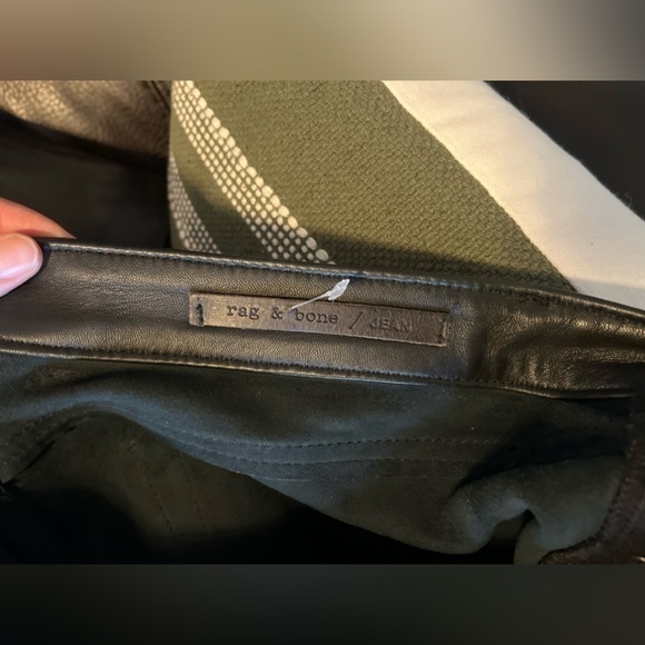 Rag & Bone Lamb Leather Pants - Picture 10 of 12